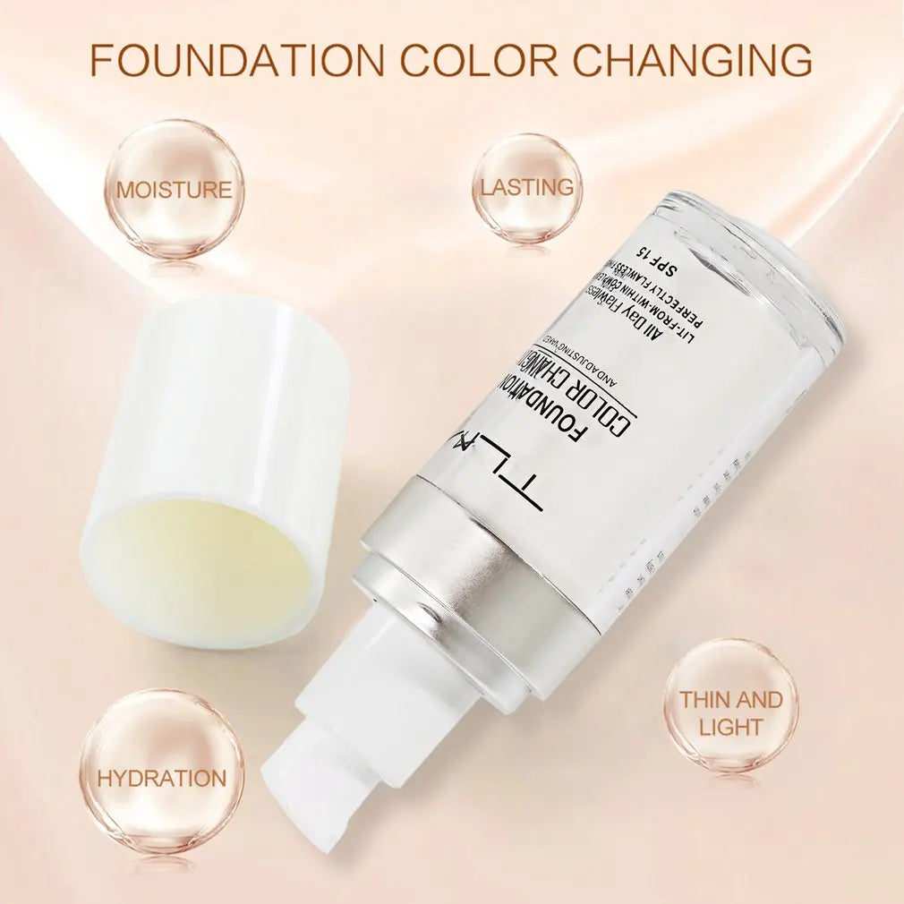 Natural Glow: Liquid Foundation for Warm Radiant Skin