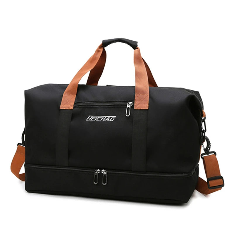 Travel Ready: Unisex Large-Capacity Dry-Wet Sports Bag!