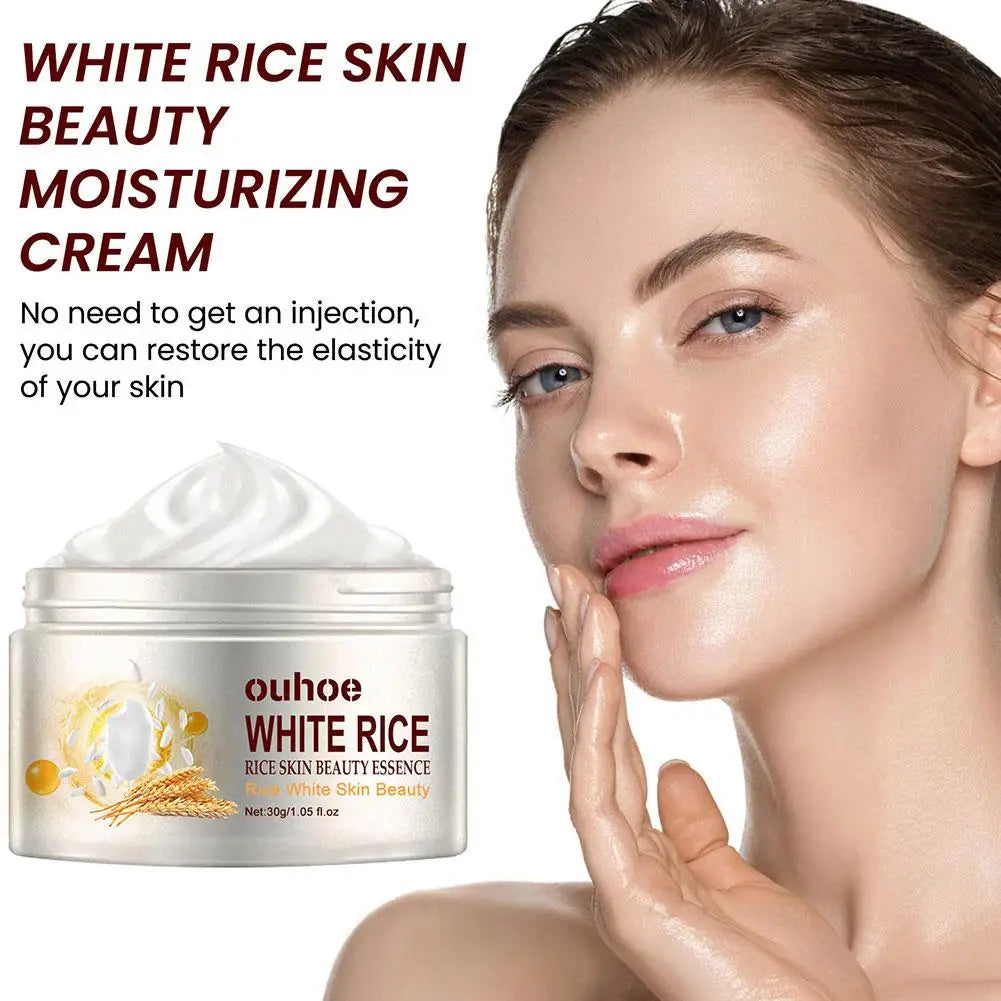 Cream White Rice Anti Aging