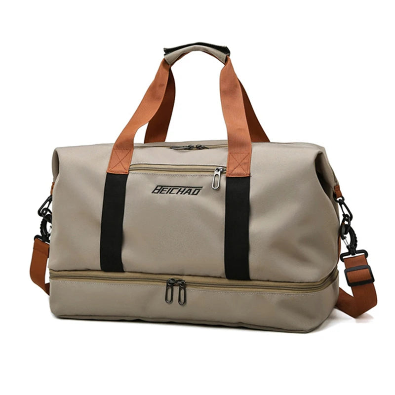 Travel Ready: Unisex Large-Capacity Dry-Wet Sports Bag!