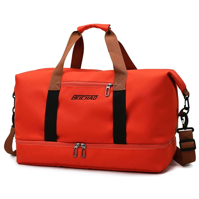 Travel Ready: Unisex Large-Capacity Dry-Wet Sports Bag!