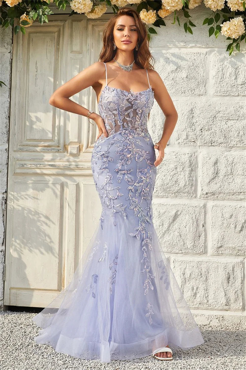 Evening Dress Light Blue 2024 Edition