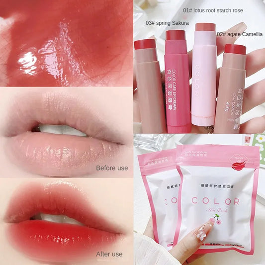 On-the-Go Lip Transformation: Hydrating Trio for Kissably Soft Lips!