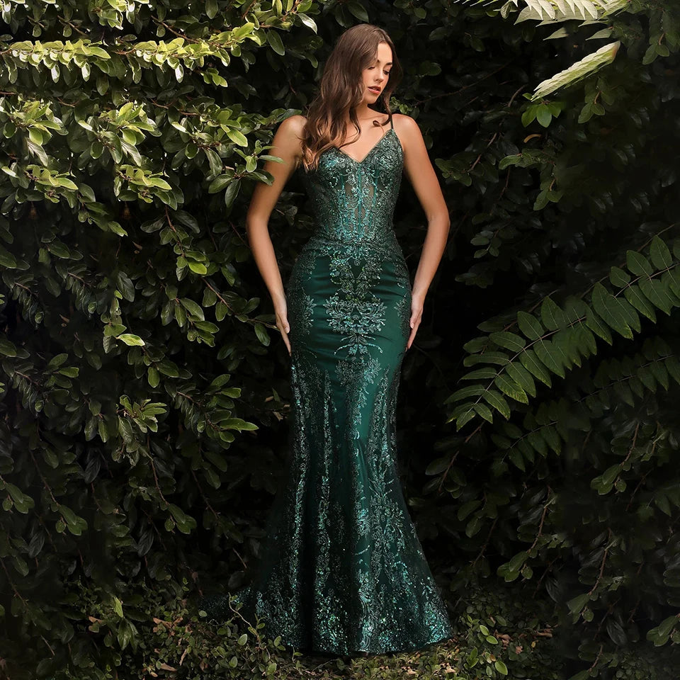 Evening dress Dark Emerald 2024 Edition