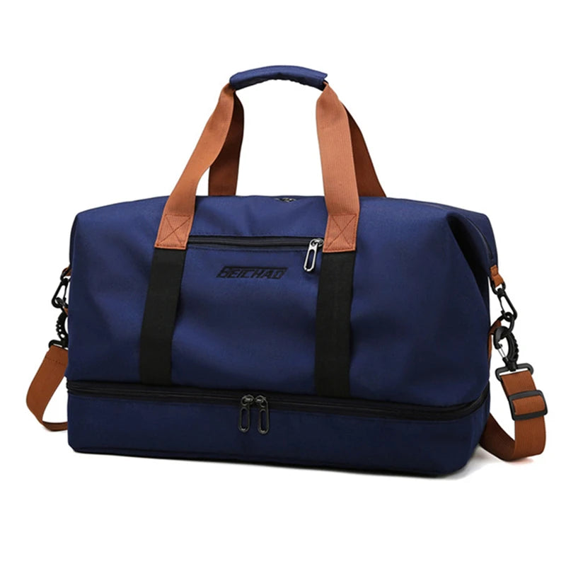 Travel Ready: Unisex Large-Capacity Dry-Wet Sports Bag!