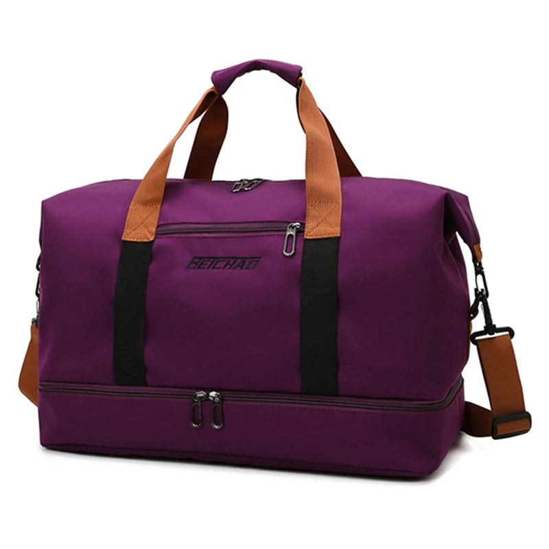 Travel Ready: Unisex Large-Capacity Dry-Wet Sports Bag!