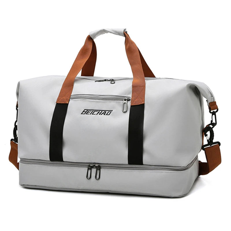 Travel Ready: Unisex Large-Capacity Dry-Wet Sports Bag!