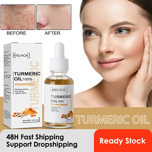 Turmeric Glow Serum: Brighten, Correct Dark Spots, and Anti-Aging - 30ml